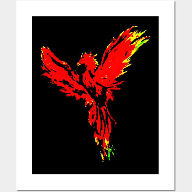 emo phoenix Wall Art by Trashfox